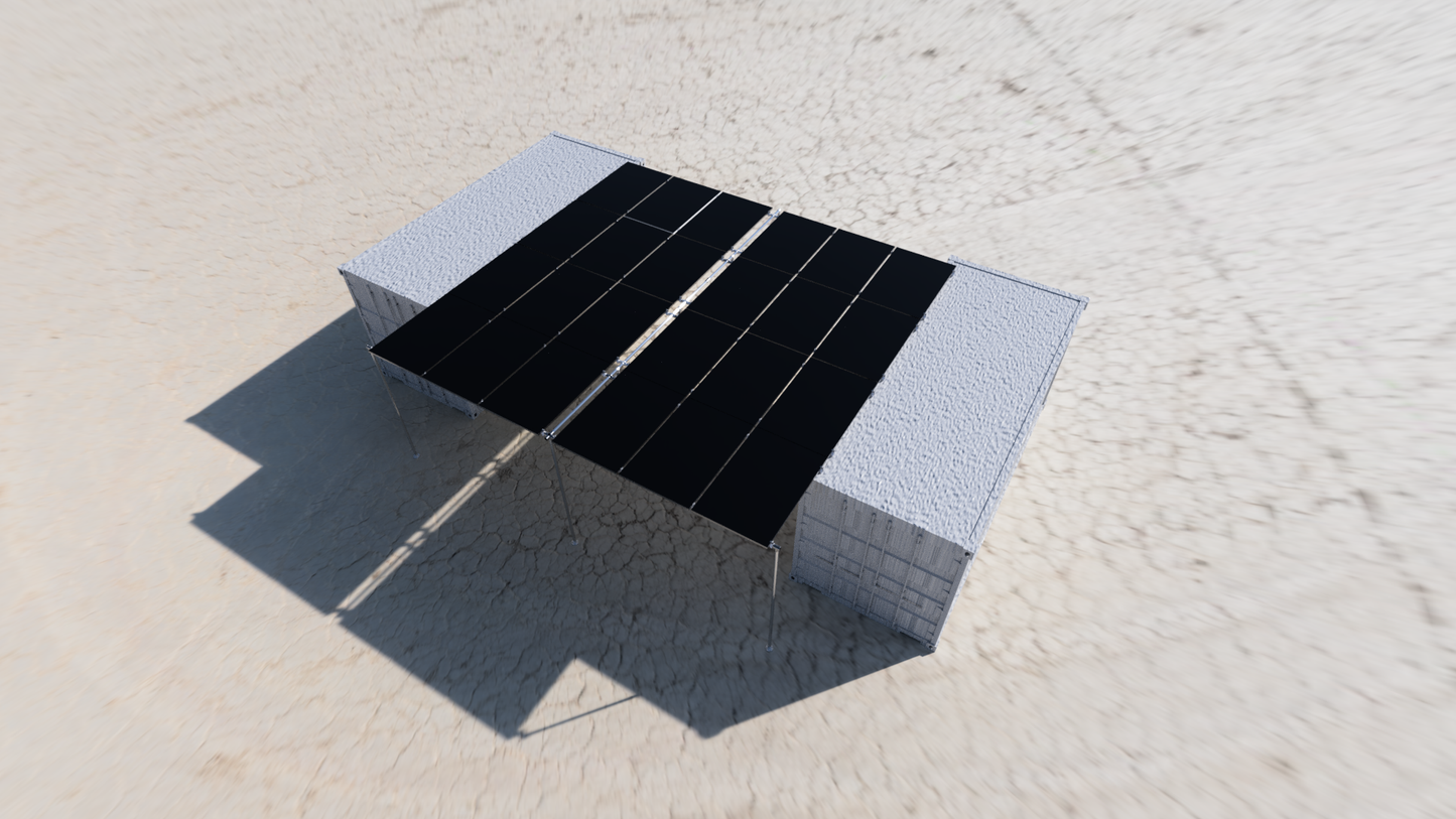 ContainerBridge Solar Shade kit