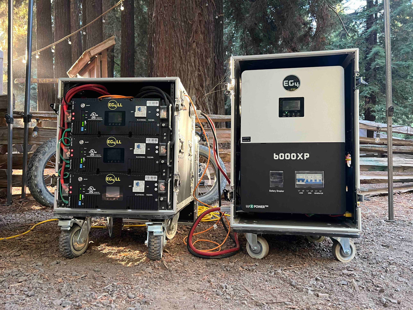15.75 KWH Modular Battery Pre-Assembled Mobile Rack